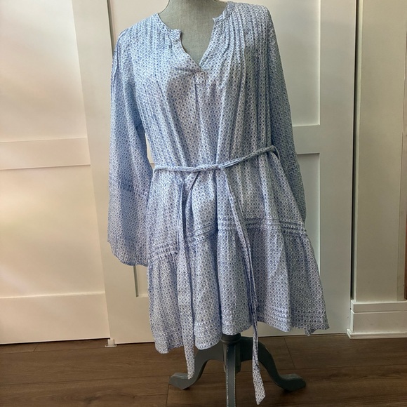 Roller Rabbit Blue Patterned Midi Dress - Picture 2 of 10